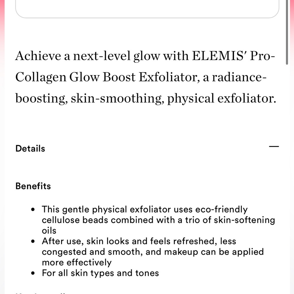 Elemis Pro-Collagen Glow Boost Exfoliator - Picture 6 of 8